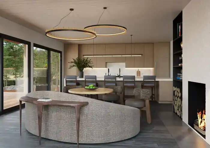 I can Photoreal renders from sketches and CAD plans