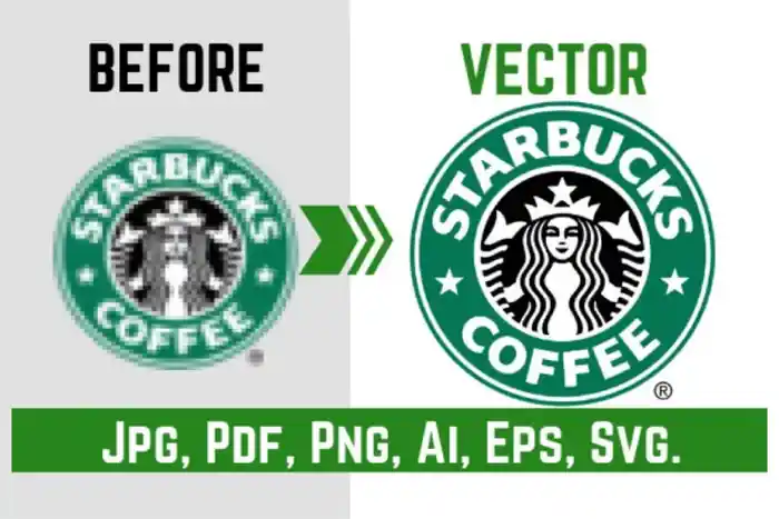 I can do vector tracing, vectorize your logo, graphics, raster to vector