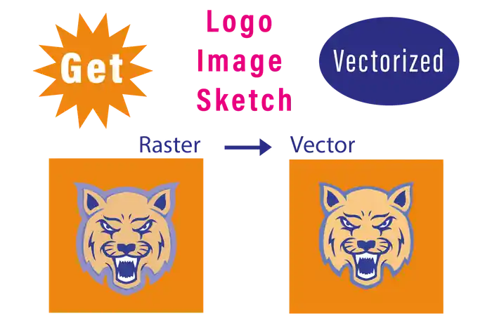 I can do vector tracing, vectorize your logo, graphics, raster to vector