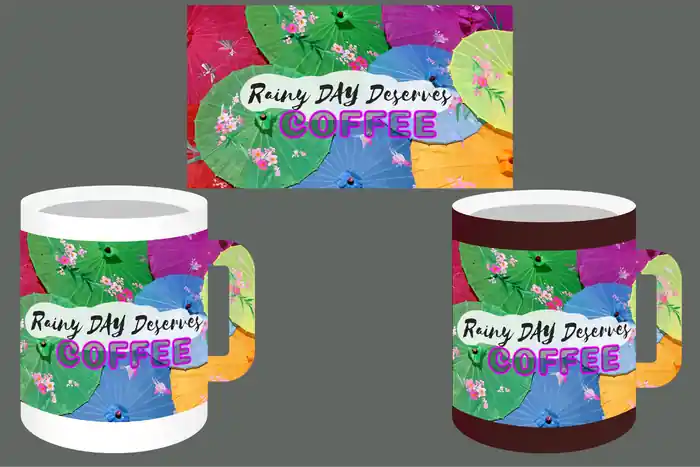 I can wrap your label, design, drawing around Bottle, mug, cup, jar, tube