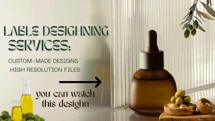 I can design professional and eye-catching product labels and packages