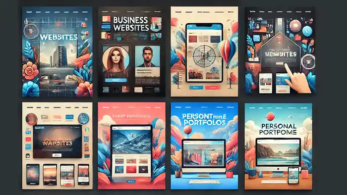 I can develop any kind of website with app