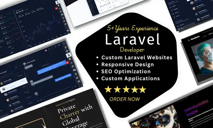 I can Build a Responsive Web Application | Website Using Laravel or WordPres