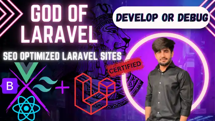 I can Develop from Scratch or Rebuild any WordPress, Laravel or Custom Site