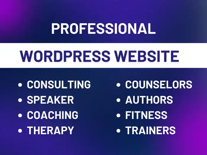 I can Build Consulting, Counseling, Life Coaching, therapy, Trainer, Website