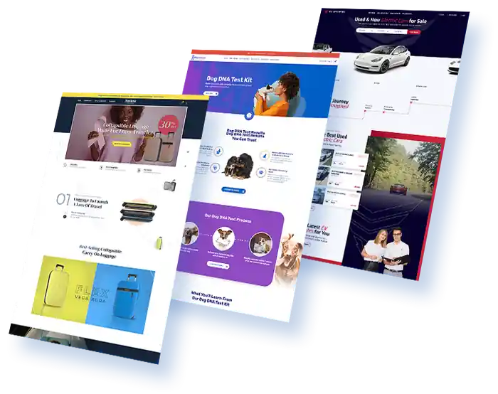 I can rebuild websites, professional website development and redesign
