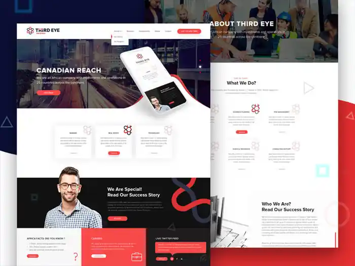 I can rebuild websites, professional website development and redesign