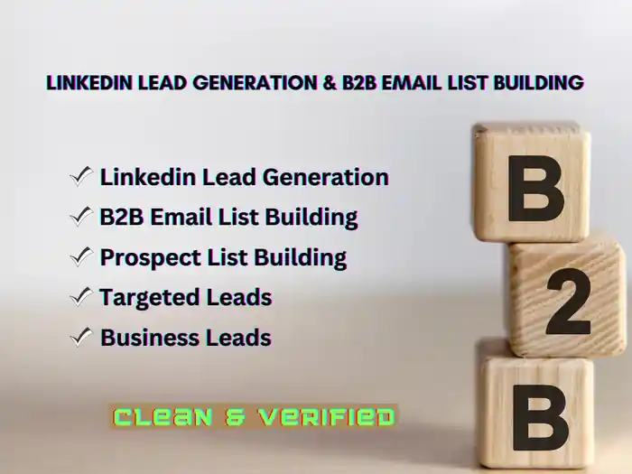 I can Provide Lead Generation | Email List Building | Data Entry