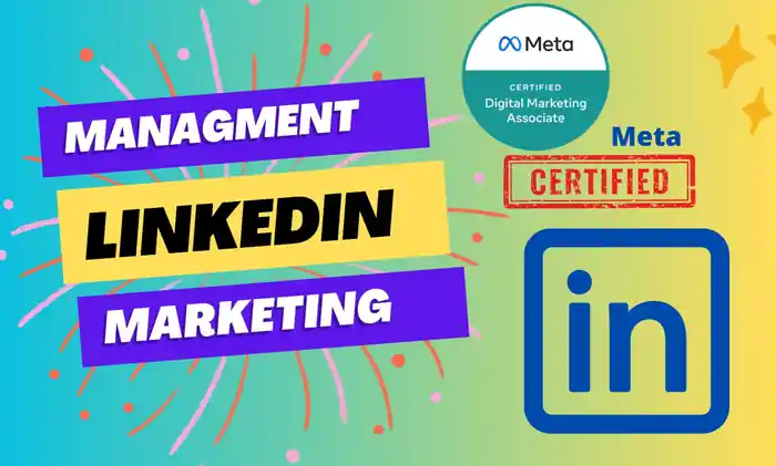 I can Manage your LinkedIn company page or Profile and Marketing