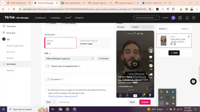 I can setup and manage tiktok ads campaign, tiktok marketing