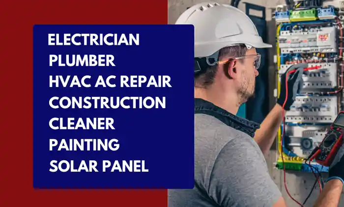 I can build construction, Electrician, roofer, Plumber, Solar Website Design