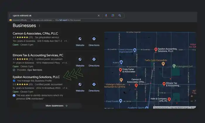 I can build Local Map Pack Rank, NAP Repair, Google PIN MAP