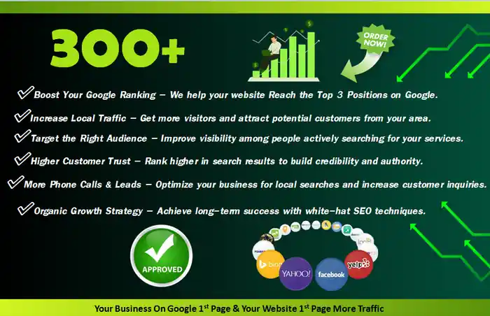 I can top 300 live USA local citations and directory submission