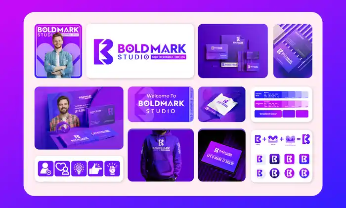 I can do minimalist logo design, brand identity and branding kit