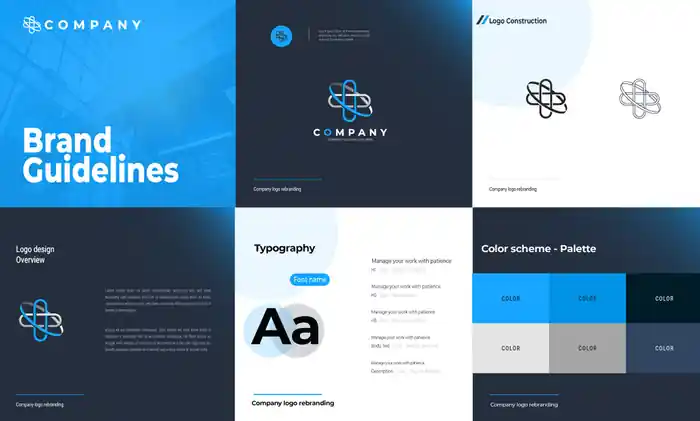 I can Design Complete Logo, Brand, Identity and Style Guideline