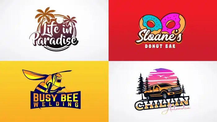 I can do modern business logo design with copyrights