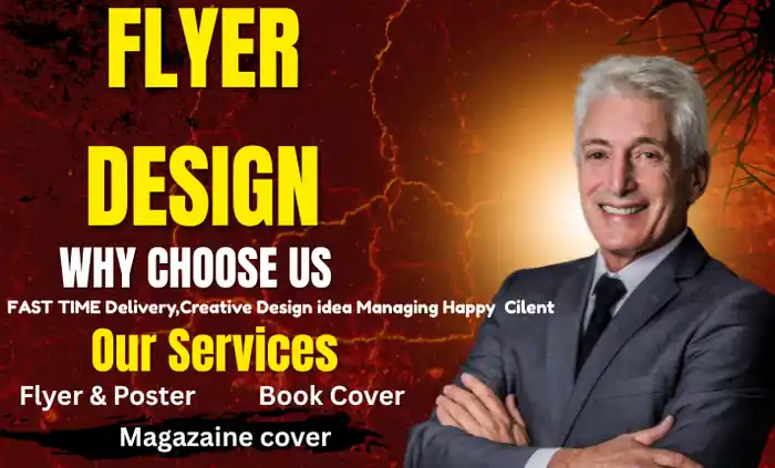 I can  make a professional flyer design for your business