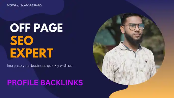 I can 110 high quality profile backlinks
