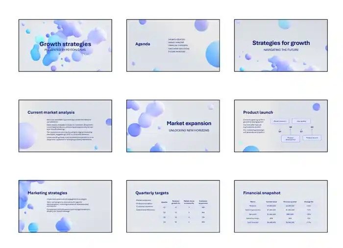 I can design presentation, google slides, template and pitch deck