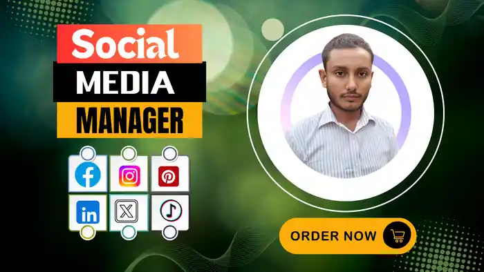 I can be your social media marketing manager & content creator