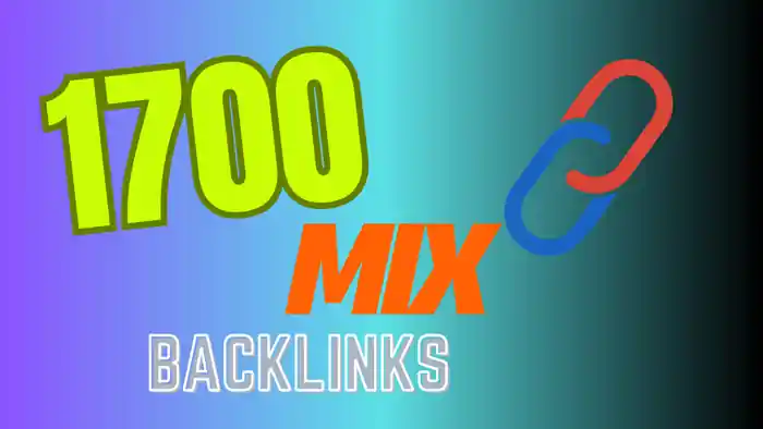 I can 1700 profile, blog, forum, wiki, web 2 and social mix backlinks