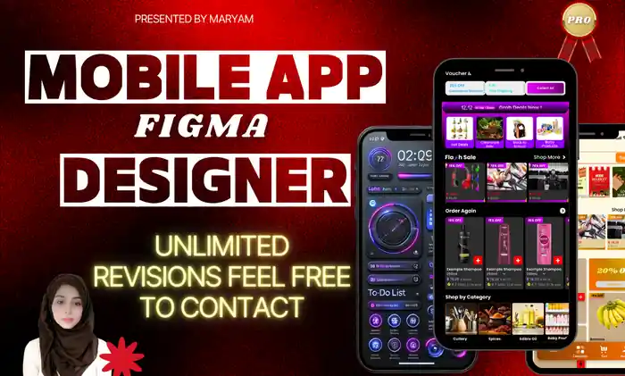 I can Design and Develop mobile app, flutter developer