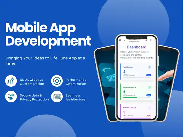 I can develop mobile apps for iOS and Android