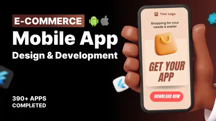 I can do mobile app development for ios app and android app using flutter
