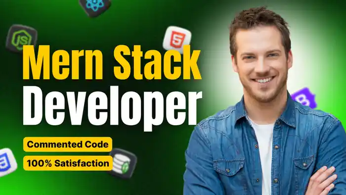 I can be your mern stack developer