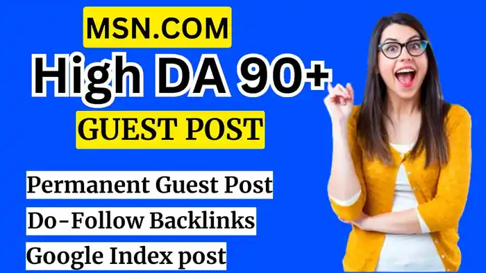I can publish article msn.com on high DA msn.com blog with msn.com backlinks