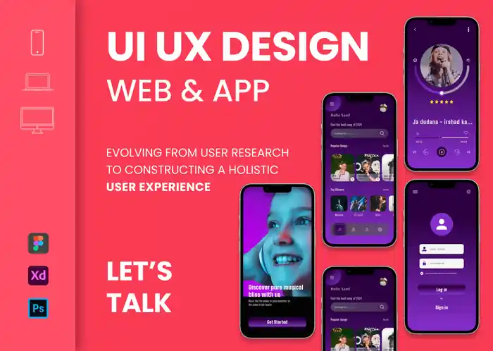 I can  do mobile app UI design for android and ios | UI UX mockup in figma