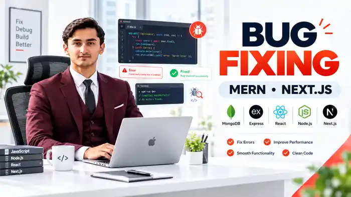 I can website bug fixing, speed optimization and error solving in 24 hours