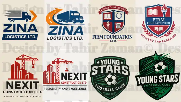 I can design a unique, modern, and professional logo for your brand