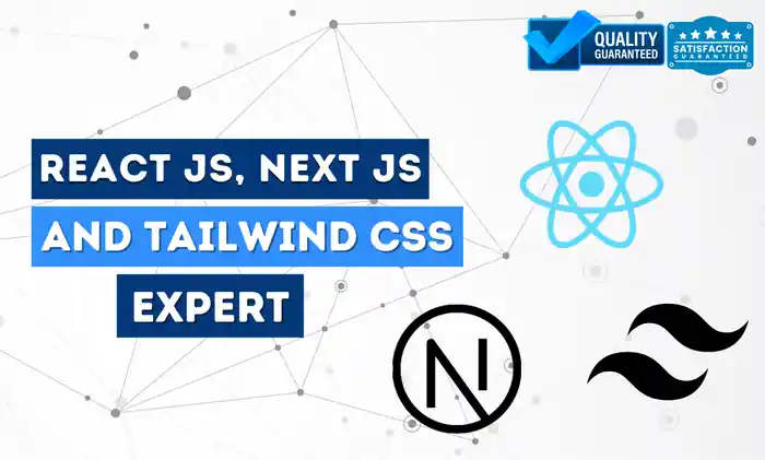 I can build next js react js website with tailwind CSS