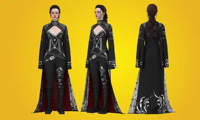 I can make clo 3d clothing second life