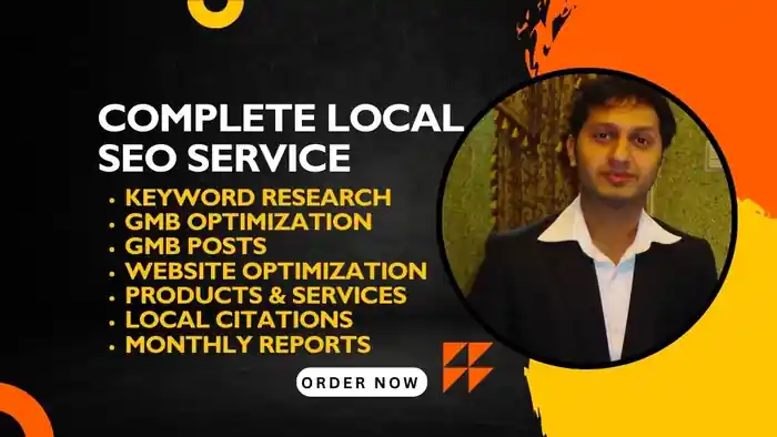 I can provide complete local seo service for top google map ranking