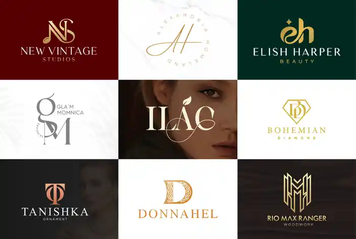 I can do modern luxury, jewelry, crown, minimalist, signature logo