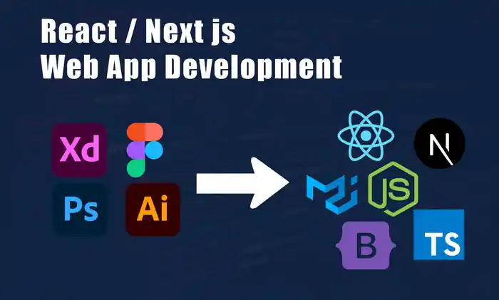 I can do frontend developer,figma to react or next js,PSD to react js