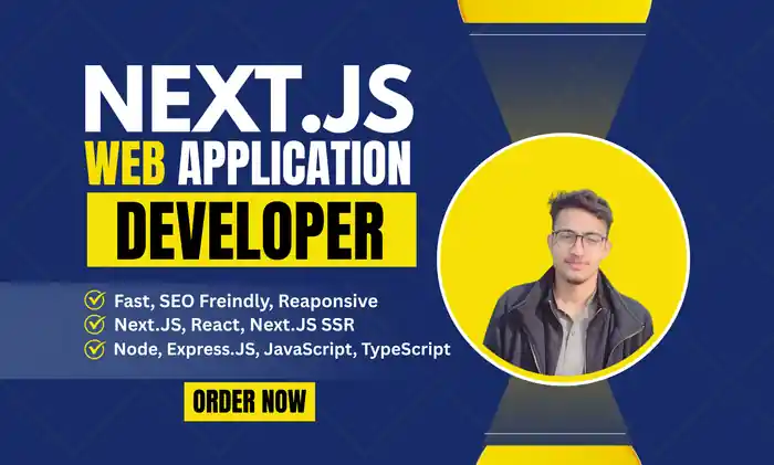 I can Next.js Web app development