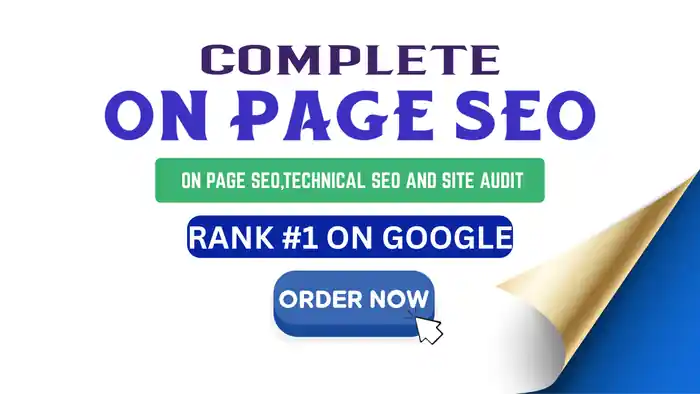 I can complete on page SEO to rank your website on google