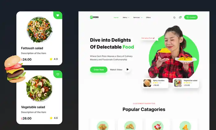 I can build a wordpress restaurant website with online ordering