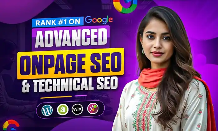 I can do onpage SEO with technical optimization and complete off page