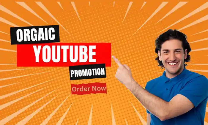 I can do organic youtube video promotion