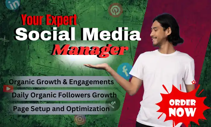I can I will boost your social media presence with professional management