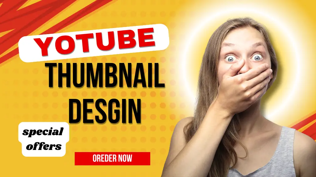 I can design eye catching youtube thumbanils to boot views