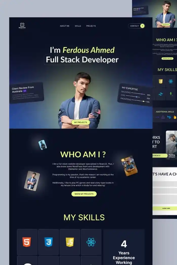 I can Website development with multiple langugaes and framework custom