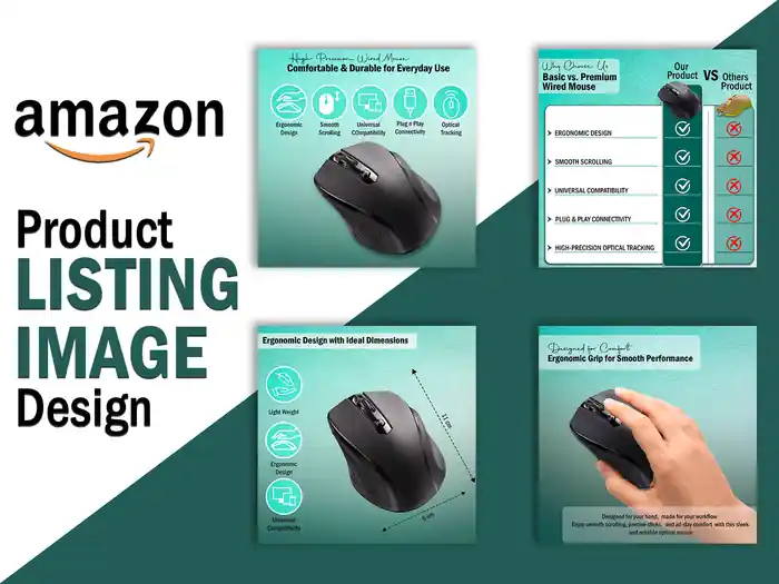 I can create Eye-Catching Product Listing Images for Your E-Commerce Store!