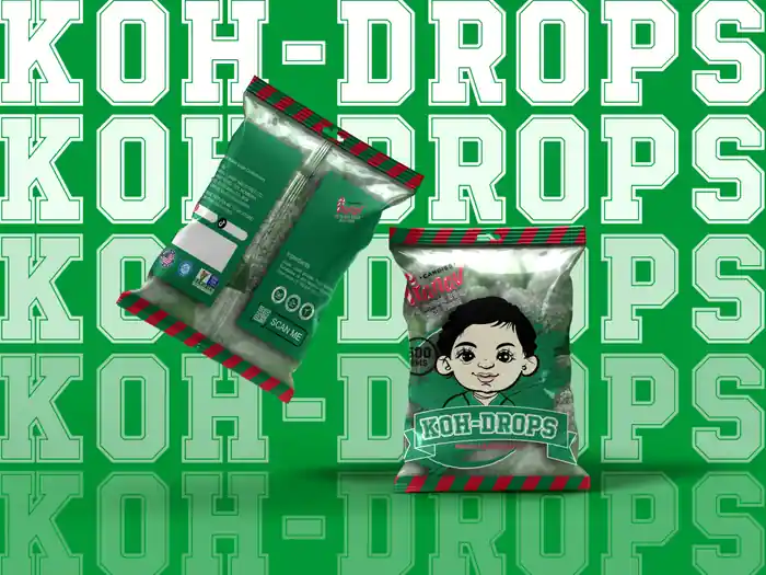 I can I will do cannabis candy mylar bag dry food packaging pouch design