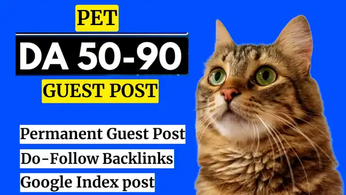 I can publish Pet, dog, cat guest post on high DA80+ pet and animal backlink