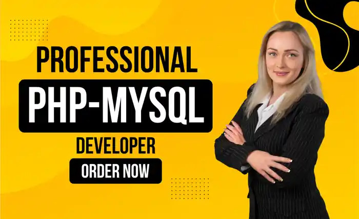 I can be your PHP MySQL developer for Custom website or bug fix